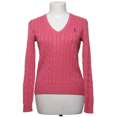 Sweater (Cable Knit V-Neck) fra Polo Ralph Lauren Bomuld