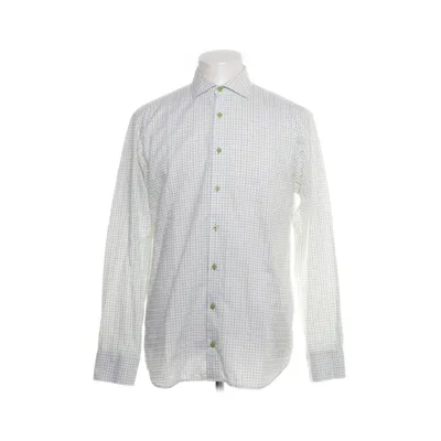 Shirt (Wit, Groen) van Oscar of Sweden Katoen