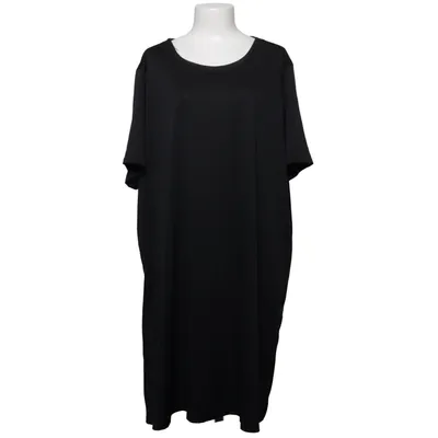 Kjole (Sort) fra Janina Curved Elastan, Polyester