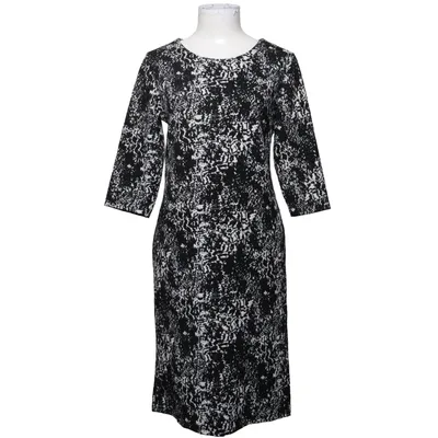 Kjole (Sort, Hvid) fra Perla Nera Elastan, Polyamid, Viscose