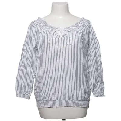 Top (Blue, White) from VRS Woman Cotton