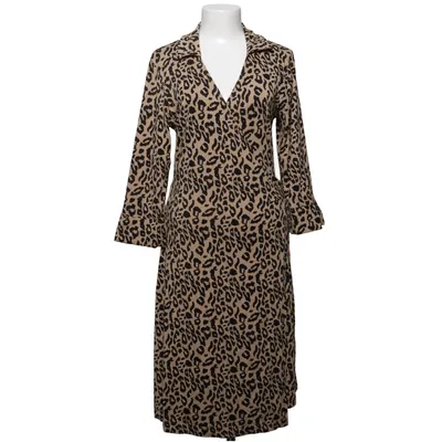 Wikkeljurk (Beige, Zwart) van Flash Woman City Elastaan, Viscose