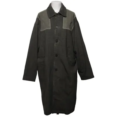 Frakke (Grøn) fra Zara Bomuld, Polyester