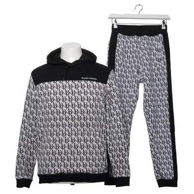 Loungewear (Black, White) from Black Squad Cotton, Polyester