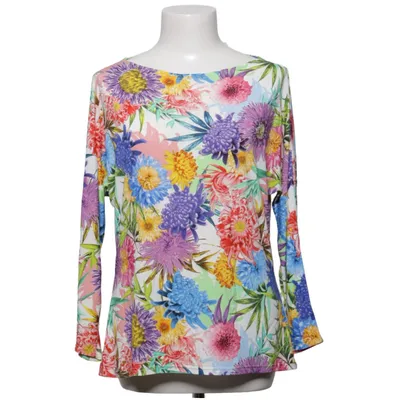 Top (Hvid, Flerfarvet) fra Camilla Thulin Elastan, Viscose