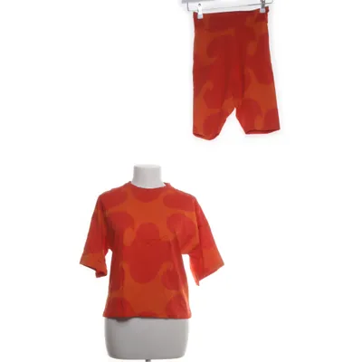 Sport kit (Rood, Oranje) van Adidas x Marimekko Elastaan, Katoen