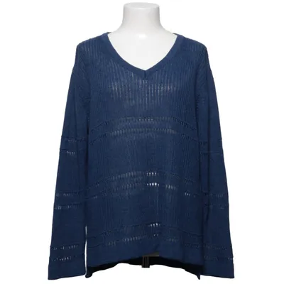 Pull-over (Bleu) de Herrlicher Acrylique, Lin, Viscose