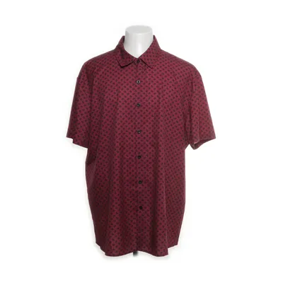 Kortärmad skjorta (Röd, Svart) från Shein Polyester
