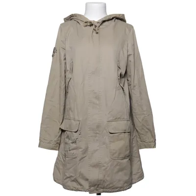 Parka (Beige, Gris) de Le Coeur de Twin Set Simona Barbieri Coton, Polyamide, Polyester
