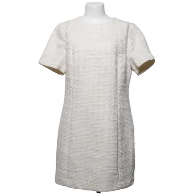 Kjole (Hvid) fra H&M Modern Classic Bomuld, Polyester