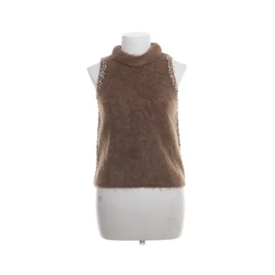 Slipover (Brun) fra H&M Mohair, Elastan, Polyamid, Uld