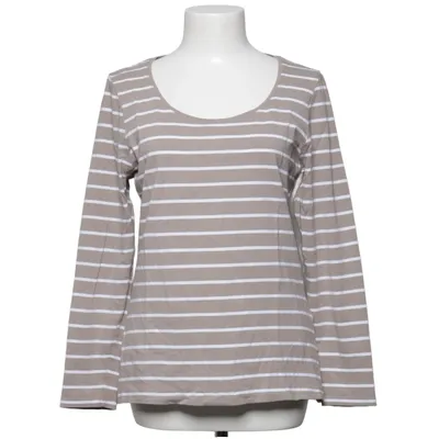 T-shirt à manches longues (Beige, Blanc) de The Basics C&A Coton, Élasthane