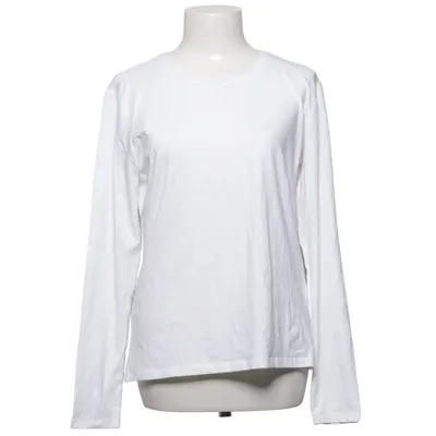 T-shirt à manches longues (Blanc) de Cubus Élasthane, Coton biologique