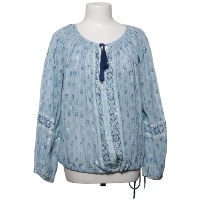 Blouse (Blauw, Meerkleurig) van Miss June Katoen