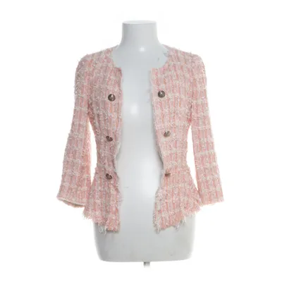 Cardigan (Oranje, Meerkleurig) van Zara Woman Katoen, Polyamide
