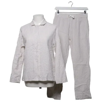 Pyjamasz (Beige, Hvid) fra Basic Apparel Bomuld