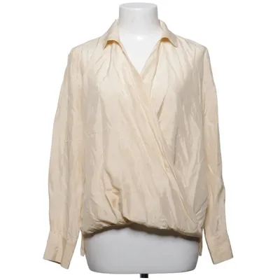 Bluse (Beige) fra Massimo Dutti Silke