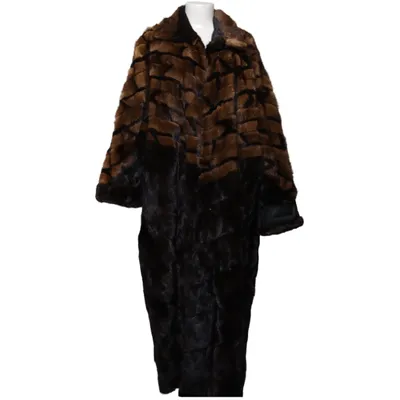 Vinterkappa (Brun, Svart) från Saga Mink