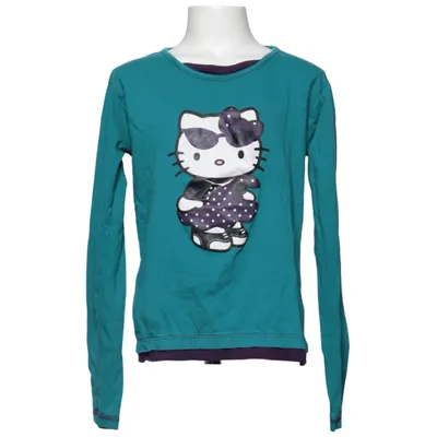 Long sleeve T-shirt (Green, Purple) from Hello Kitty Cotton