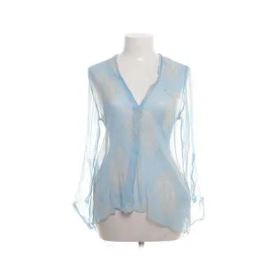 Blouse (Blue) from Stank Stockholm Silk, Viscose, Elastane