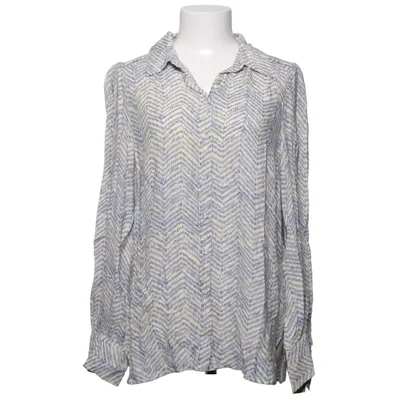 Blouse (Bleu, Blanc) de Second Female Viscose