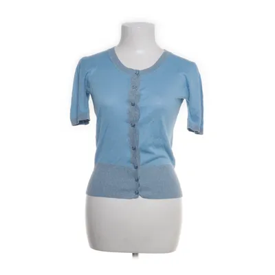 Cardigan (Blue, Silver) from King Louie Cotton, Metallic fiber