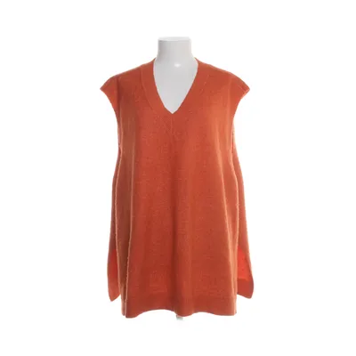 Slipover (Orange) fra Ulla Popken Akryl, Elastan, Polyester
