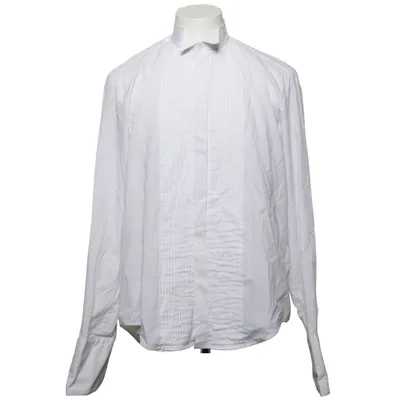 Chemise de smoking (Blanc) de Claudio Coton, Polyester