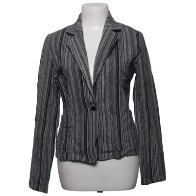 Blazer (Zwart, Grijs) van FRN Katoen, Linnen