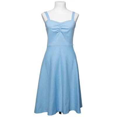 Jurk (Blauw, Wit) van Fasilko Polyester