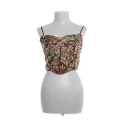 Crop top (Bruin, Meerkleurig) van Cider