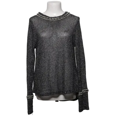 Pull-over (Noir, Argent) de Miss Me Fibre métallique, Polyamide, Polyester