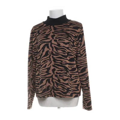 Polotröja (Brun, Svart) från F&F Elastan, Polyester, Viskos
