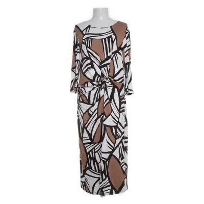 Jurk (Bruin, Meerkleurig) van Taifun Elastaan, Viscose