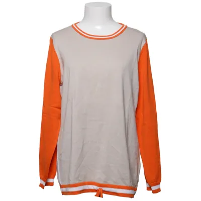 Sweater (Orange, Beige) fra Amy Vermont Bomuld