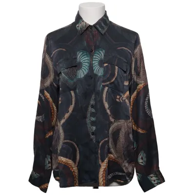 Blus (Svart, Flerfärgad) från By Malina Collection Silke