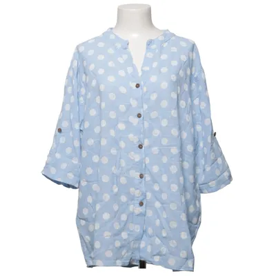 Blouse (Bleu, Blanc) de Elitzia Coton
