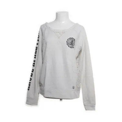 Collegetröja (Grå) från Superdry Athletics Bomull, Elastan, Metallfiber, Polyamid, Polyester