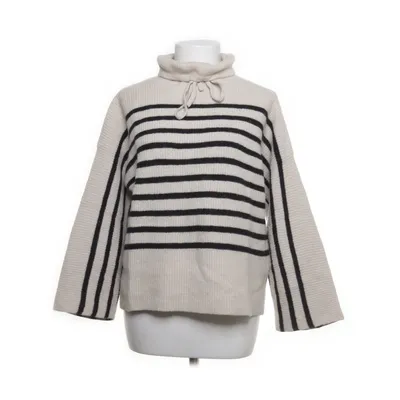 Sweater (Beige, Sort) fra Oui Modal, Polyamid, Uld