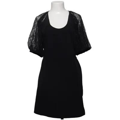 Dress (Black) from Mango Moments Acetate, Polyamide, Polyester