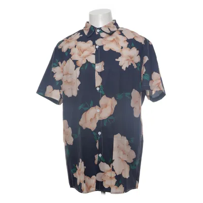 Kortärmad skjorta (Blå, Flerfärgad) från Hoooyi Elastan, Polyester