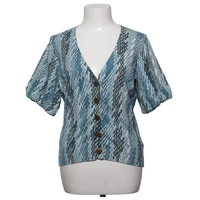 Cardigan (Blue, White, Black) from Designers Originals Cotton, Polyamide
