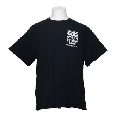 T-shirt (Svart, Vit) från Gildan Bomull