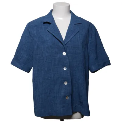 Short sleeve shirt (Blue) from Charmant Polyester