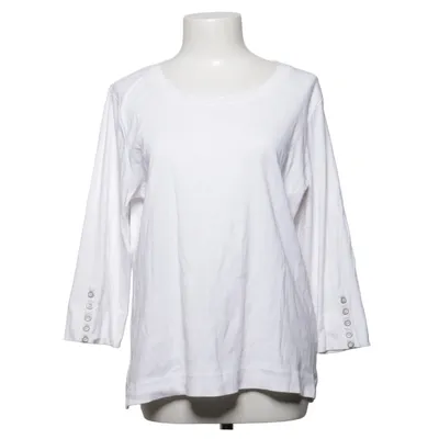 Langærmet t-shirt (Hvid) fra Basic U Bomuld