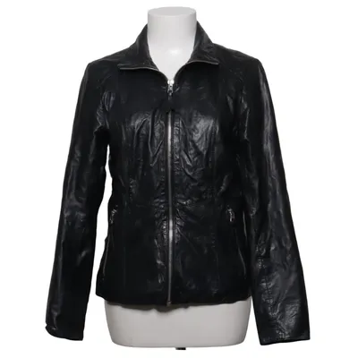 Leather jacket (Black) from Saki