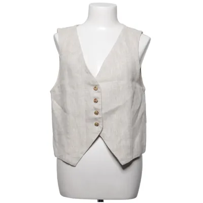 Suit vest (Beige) from Mos Mosh Cotton, Linen