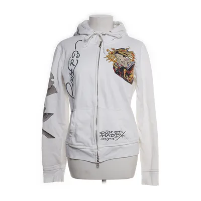 Huvtröja (Vit, Flerfärgad) från Doned Hardy Bomull