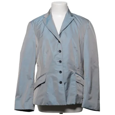 Jakke (Blå) fra St Emile Acetat, Cupro, Polyester