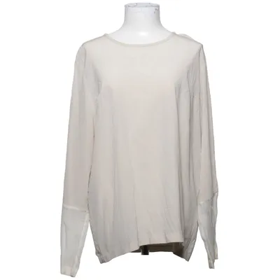 Blouse (Beige, Blanc) de Nice Connection Coton, Élasthane, Soie